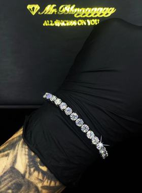 Mr.Blingggggg情侣莫桑钻手链