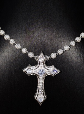 Mr.Bling男女同款满钻圆珠项链