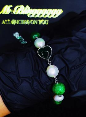 Mr.Bling定制珍珠玉石嘻哈手链