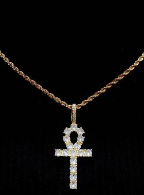 Mr.Bling百搭安卡十字架男女吊坠