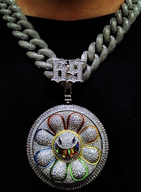 Mr.Bling嘻哈69同款旋转太阳花