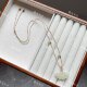 High-end hanging Hetian Jade Qingshui Buddha male lock bag safety buckle pendant thin necklace rope female adjustable simple and versatile