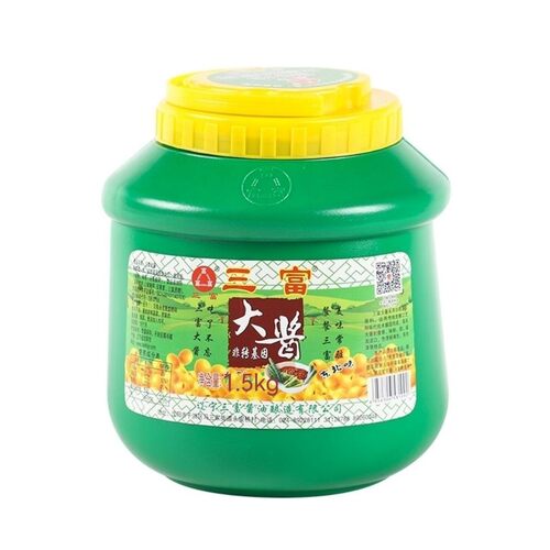 东北特产大酱沈阳三富大酱3斤黄豆酱沾酱菜葱蘸酱炒菜炸酱桶装美 - 图3
