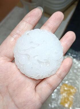 天然玉佩玉坠阿富汗男女