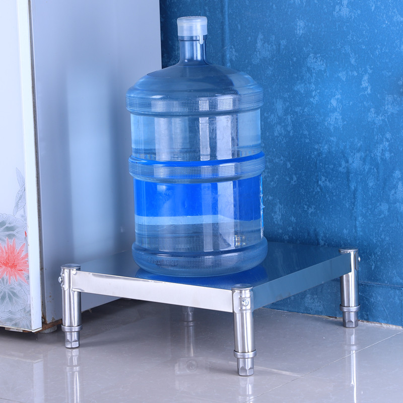 1层不锈钢家用小货架厨房置物架落地增高支架矮架子灶台盖板架子,淘宝优惠券,粉丝福利购,淘宝优惠卷