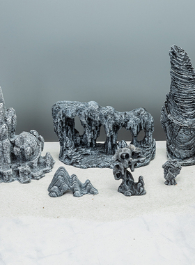 造景布景小型空间山水风景