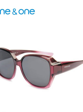 one宝丽来片套镜近视墨镜偏光太阳镜男驾驶开车明星同款墨镜76056