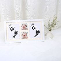 Baby Hands Foot Print Little Foot Girl Print Brother Girl Hand Foot Print Hand Footed Deep Foot Print Baby Full Moon Mark Photo Frame