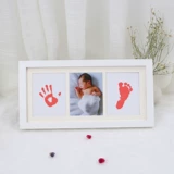 Фоторамка для новорожденных, сувенир, отпечатки рук, подарок на день рождения