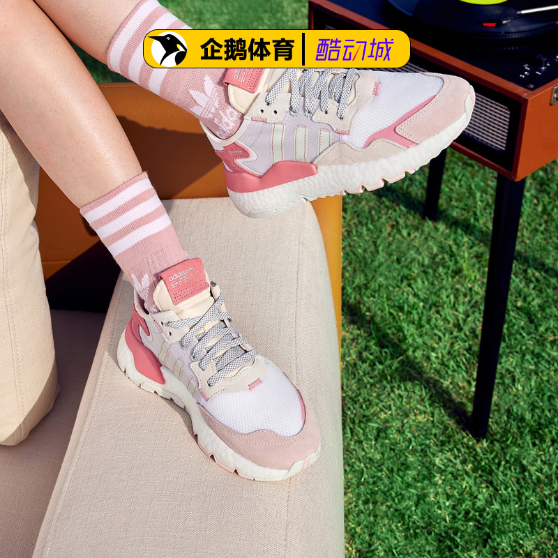 阿迪达斯跑步鞋NITE JOGGER W女FY5748 H01728 01735 01737 03250-图0