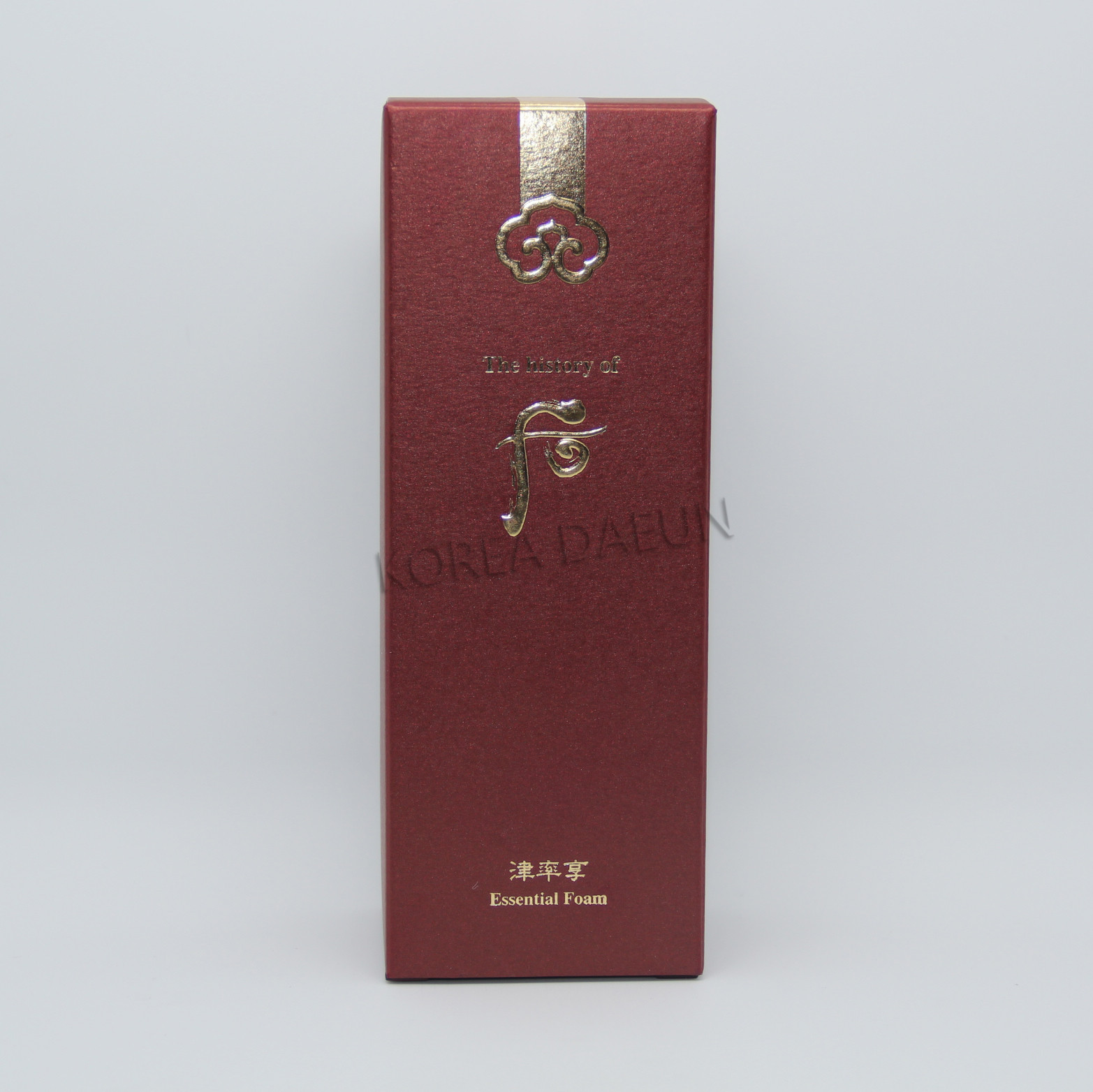 【专柜正品】韩国whoo/后津率享红华凝香洁面乳洗面奶180ml-图3