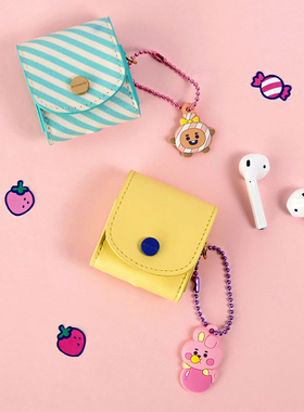 BT21硅胶公仔挂饰钥匙圈挂件