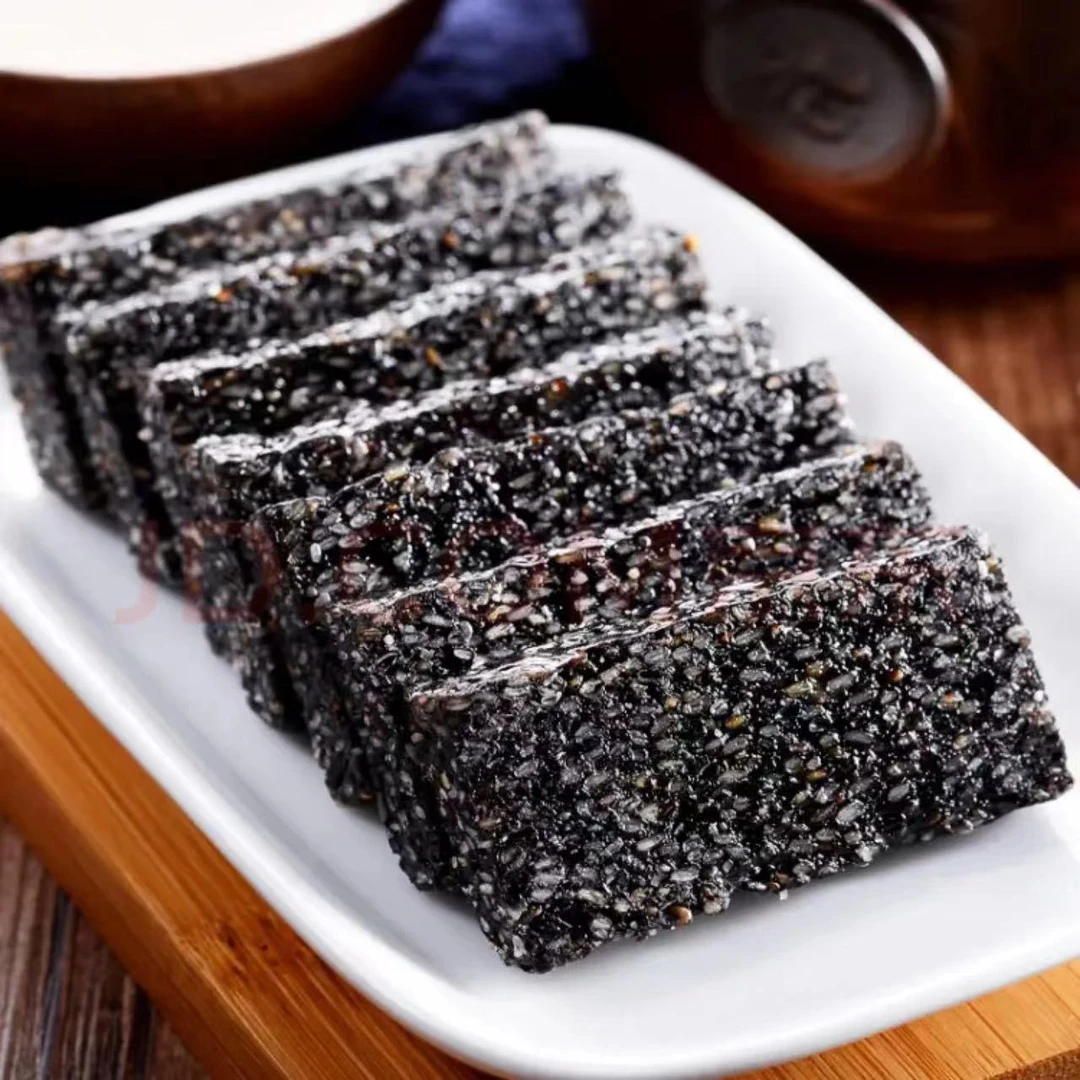 黑芝麻糖芝麻酥黑芝麻片纯手工江西特产薄片黑芝麻零食微甜,淘宝优惠券,粉丝福利购,淘宝优惠卷