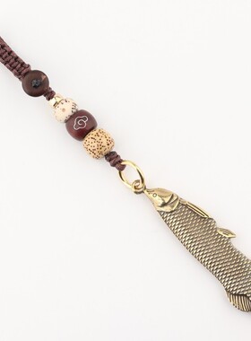 黄铜太极八卦令牌金龙鱼汽车钥匙