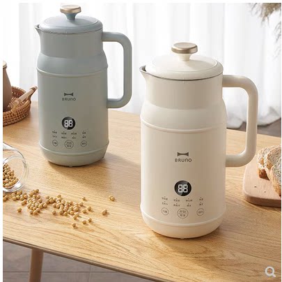 bruno奶壶破壁机豆浆机家用小型迷你多功能全自动免煮1一2人3新款