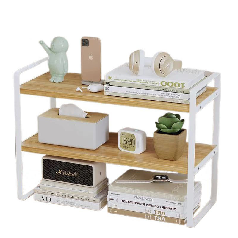 桌面书架铁艺桌上多层置物架小架子学生宿舍书桌办公桌面整理神器,淘宝优惠券,粉丝福利购,淘宝优惠卷