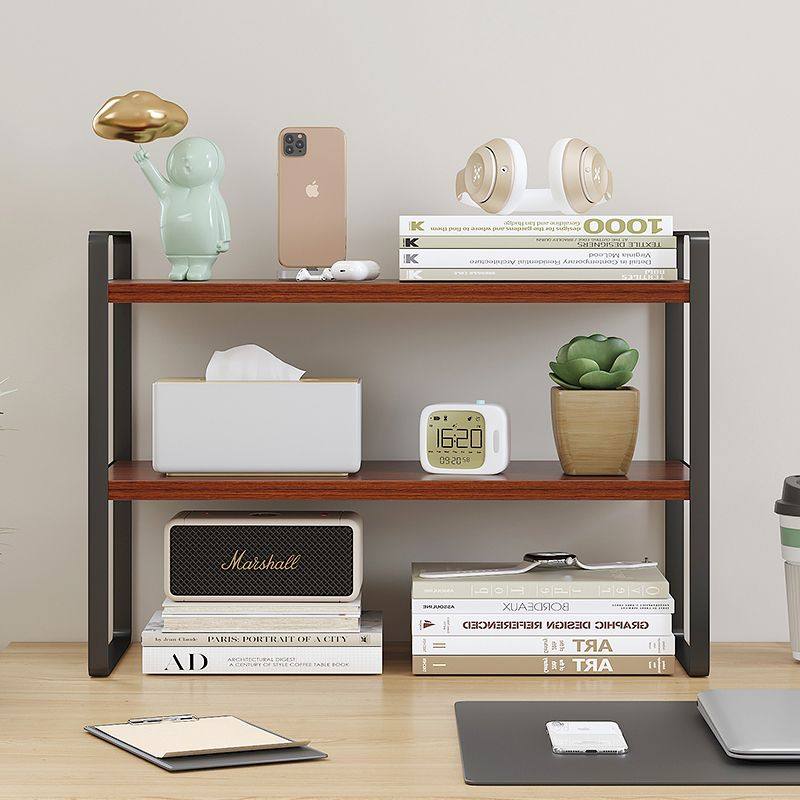 桌面书架铁艺桌上多层置物架小架子学生宿舍书桌办公桌面整理神器,淘宝优惠券,粉丝福利购,淘宝优惠卷