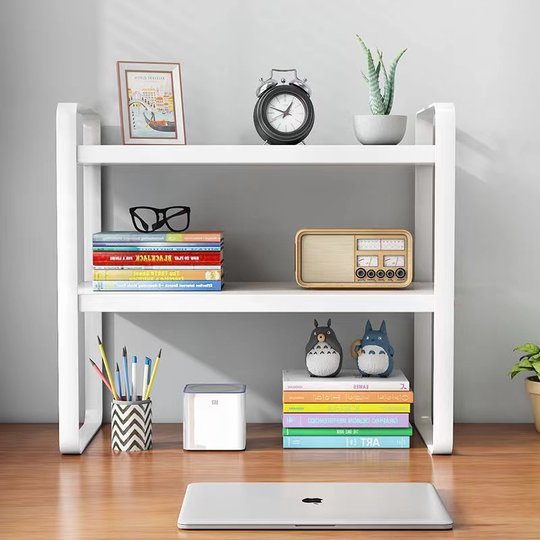 置物架桌面收纳神器多层书架学生桌上置物架子办公室电脑桌分层柜