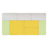 Metal study desk wall magnetic absorption