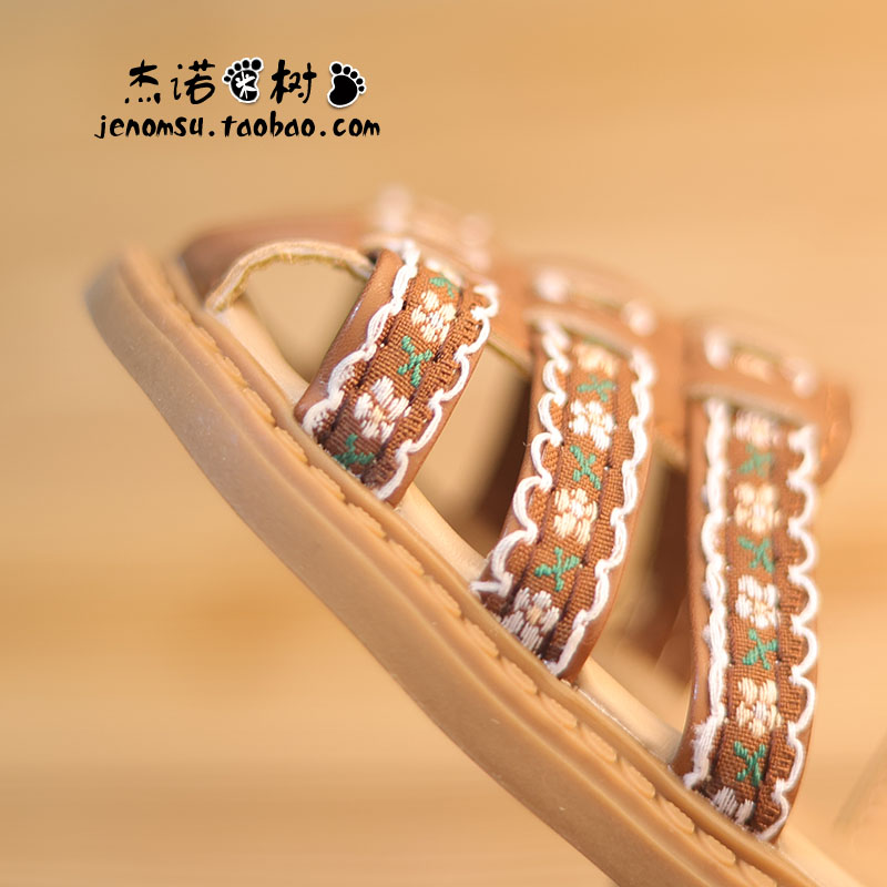 Baby girl sandals from two and a half years old to 7 years old, kindergarten sandals