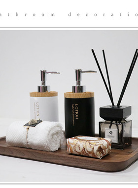 软装饰品样板房间浴室