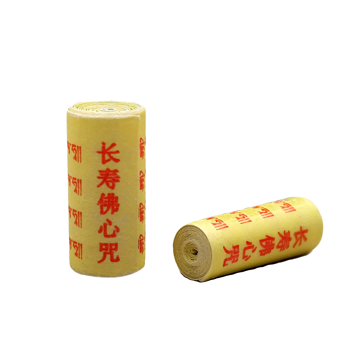 佛家藏文版微缩小经卷 1.2cm高长寿佛母心咒菩萨装藏经文擦擦吊坠 - 图3