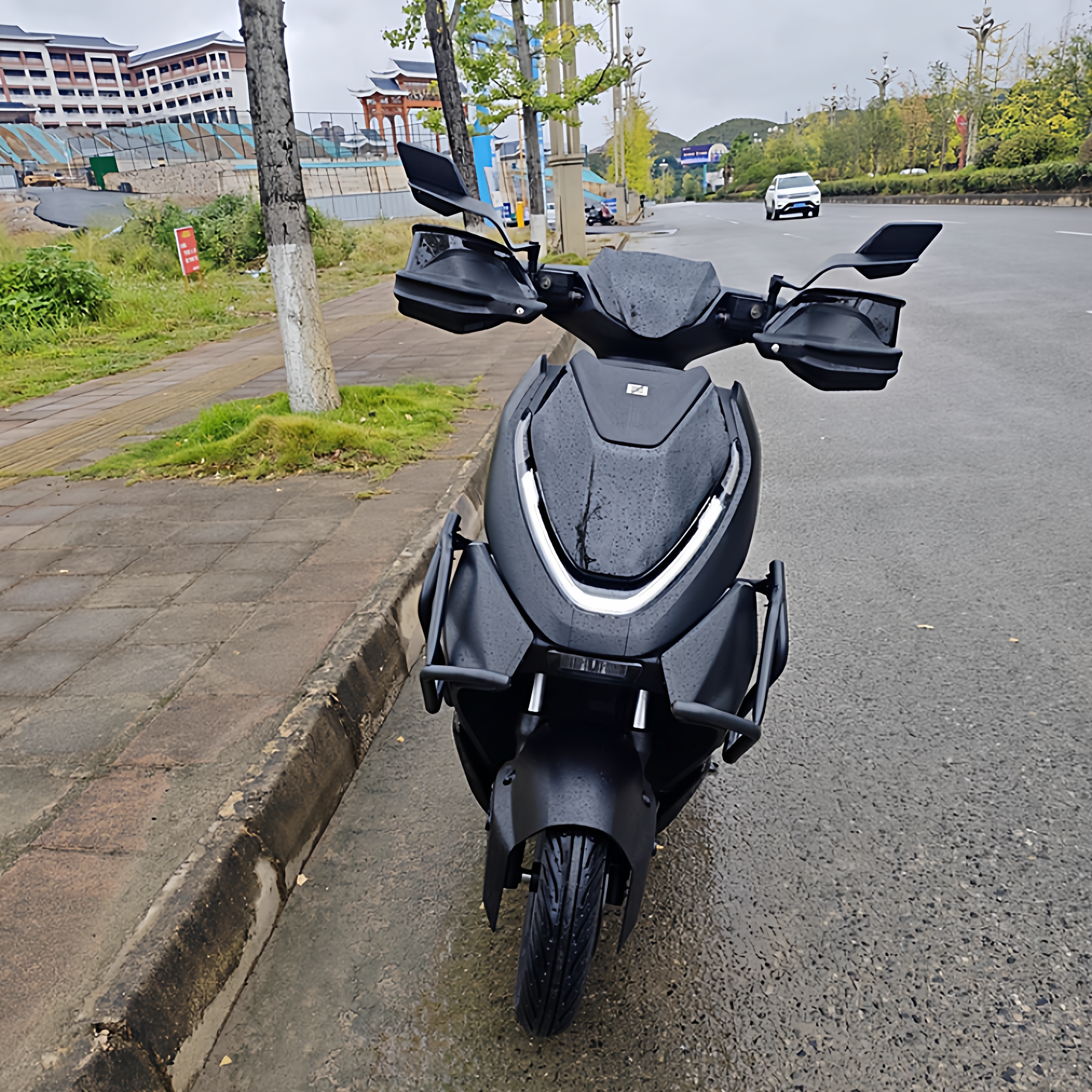 适用极核AE4 Pro Max改装护手罩AE5i/Pro手把护手罩挡风手把配件 - 图1