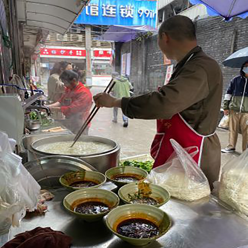 梯坎面重庆大礼堂大溪沟小面美食豌杂面网红打卡美食豌杂重庆小面 - 图2