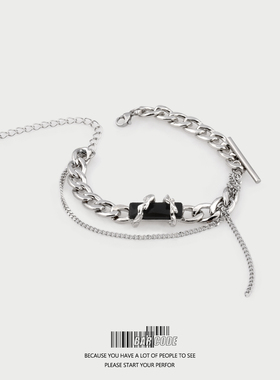 男女钛钢合金高级感时尚