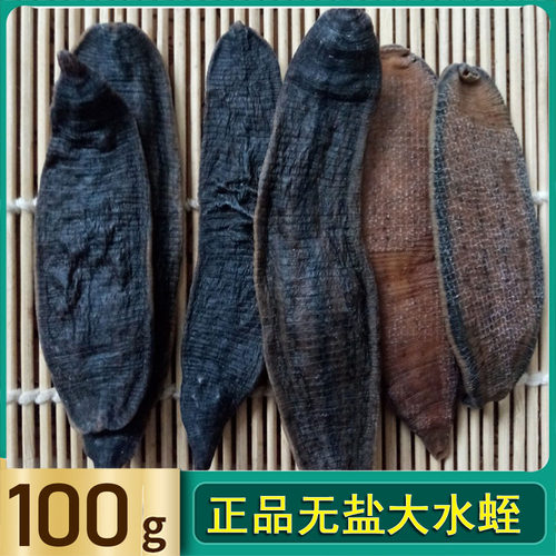100克宽体水蛭干中药 中药材胶囊野生干水蛭蚂蟥金边菲牛蛭水蛭素 - 图2