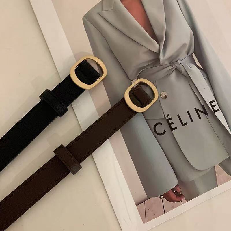 Belt for women 2026 new style punch-free black belt accessories with jeans high-end decorative versatile belt