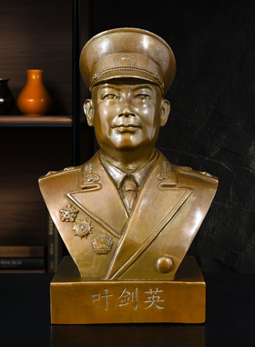 黄铜十大元帅铜像复古工艺