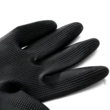 Латекс черные волосы горячие волосы для красящих волос перчатки сгущенные резиновые водонепроницаемы