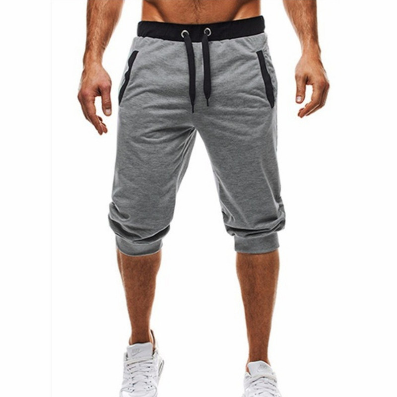 Men s Sport Cotton shorts casual short pants for Male短裤 - 图0