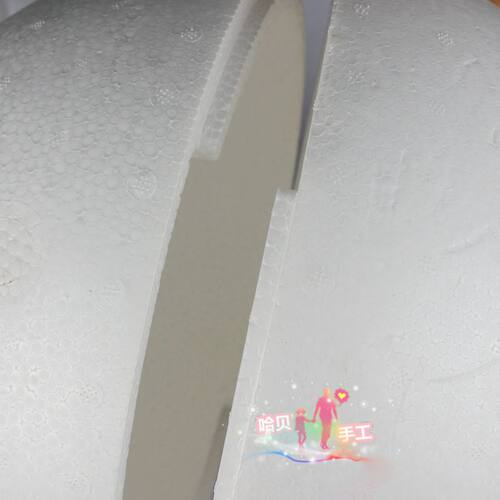 空心泡沫球大 保丽龙球 DIY泡沫球婚庆 手工制作配件20-80cm - 图1