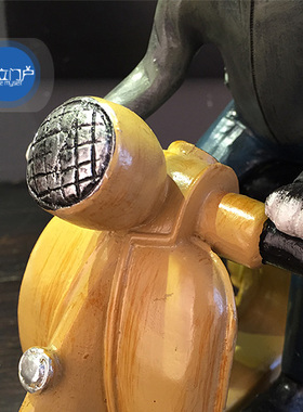 美式乡村欧式复古创意雪纳瑞动物