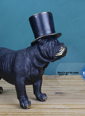 美式乡村风英国斗牛犬结婚礼物