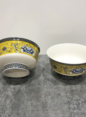 蒙古草原特产骨瓷碗蒙餐专用迎宾敬酒奶茶碗蒙古餐具民族风奶茶碗