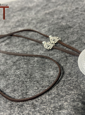 蒙古元素特色女士项链少数民族饰品复古民族风毛衣链沙滩裙配饰