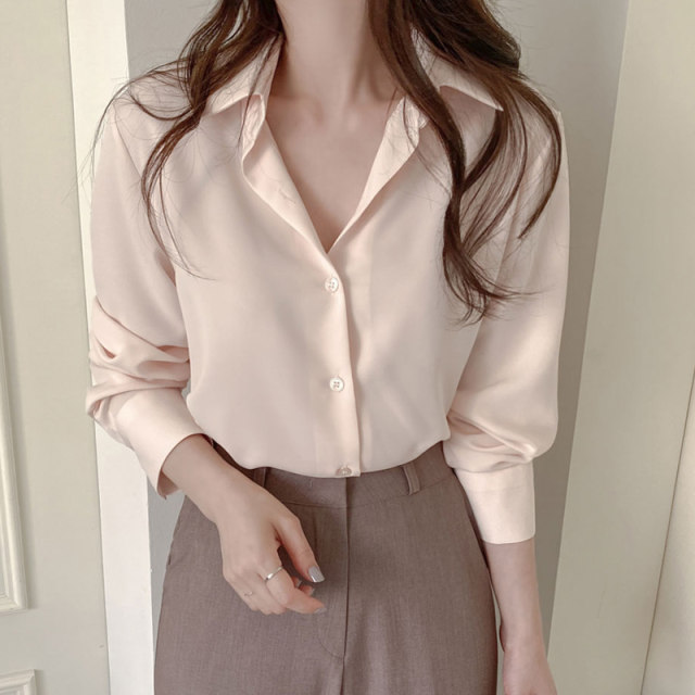 ເສື້ອ chiffon ກະທັດຮັດແລະ stylish, ເສື້ອທີ່ງ່າຍດາຍ