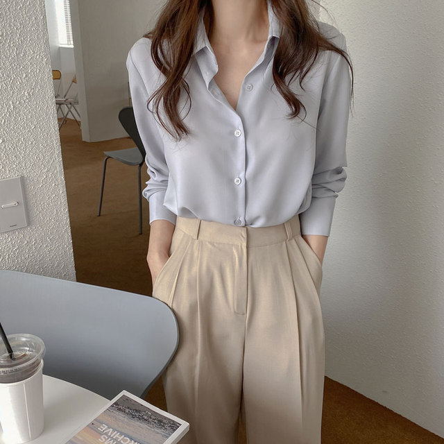ເສື້ອຢືດ Drapey chiffon niche tops ສໍາລັບແມ່ຍິງ