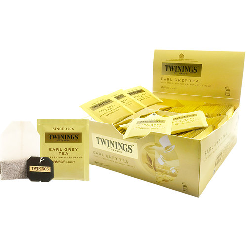 运损进口Twinings川宁豪门伯爵红茶包 餐饮烘焙茶粉100片独立200g - 图3