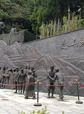 铸铜古代名人伟人人物 户外广场园林校园摆放玻璃钢仿铜人物雕塑