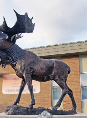 铜雕猎狗 看门狗雕塑 户外门口 庭院摆放铸铜猎犬 生肖动物狗摆件