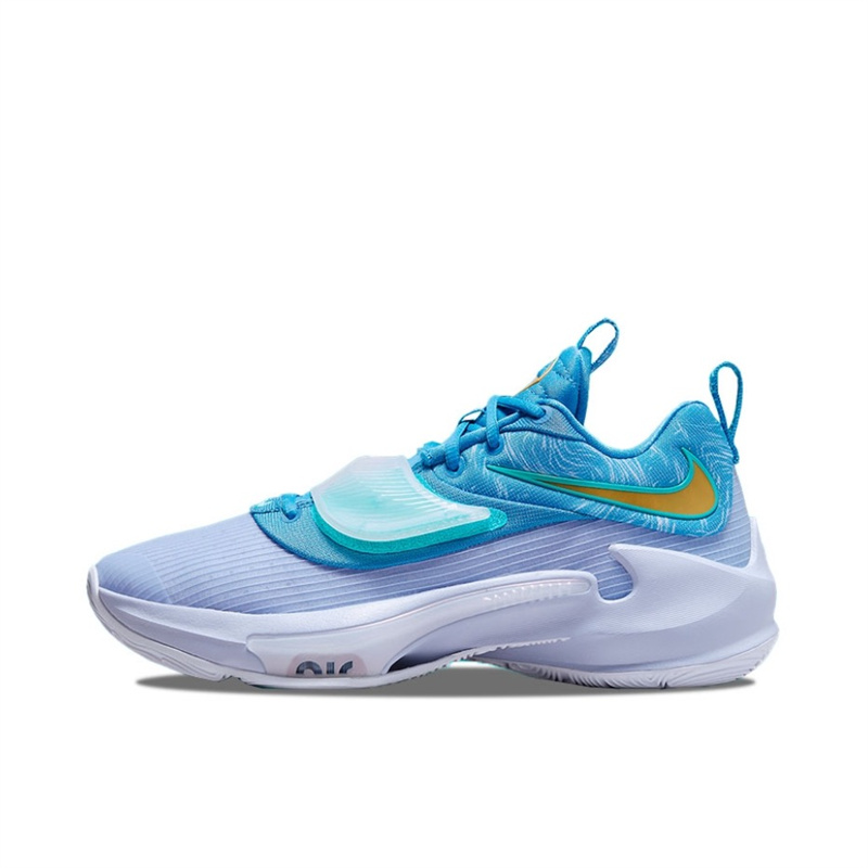 UNO x Nike Zoom Freak 3 NRG EP时尚潮流 避震 篮球鞋DC9363-400 - 图1