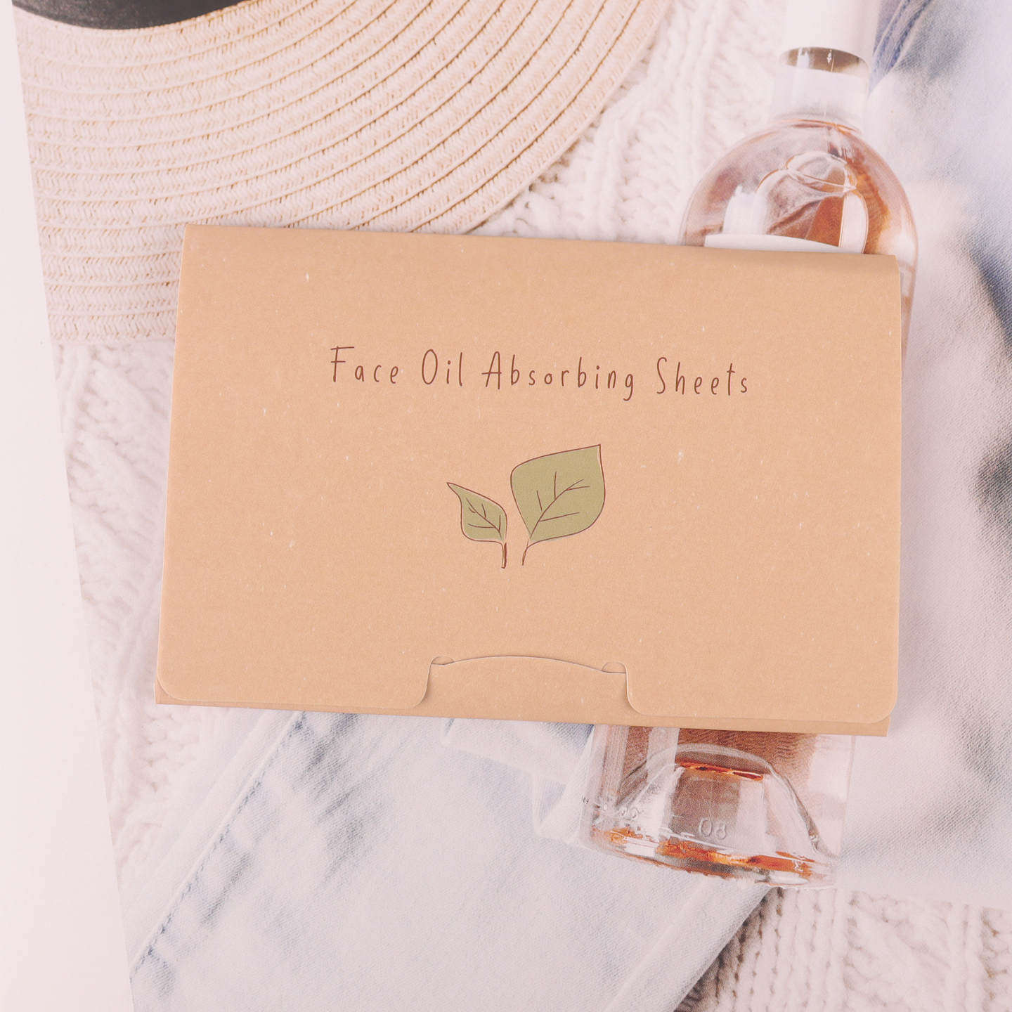 日本本土便携面油吸油纸100枚装控油吸油膜面部护理纸天然素材,淘宝优惠券,粉丝福利购,淘宝优惠卷