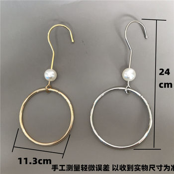 ຮ້ານຂາຍເສື້ອຜ້າ hook circle s hook clothes hanger clothes hook display single hook display hanging version clothes pants hook scarf rack