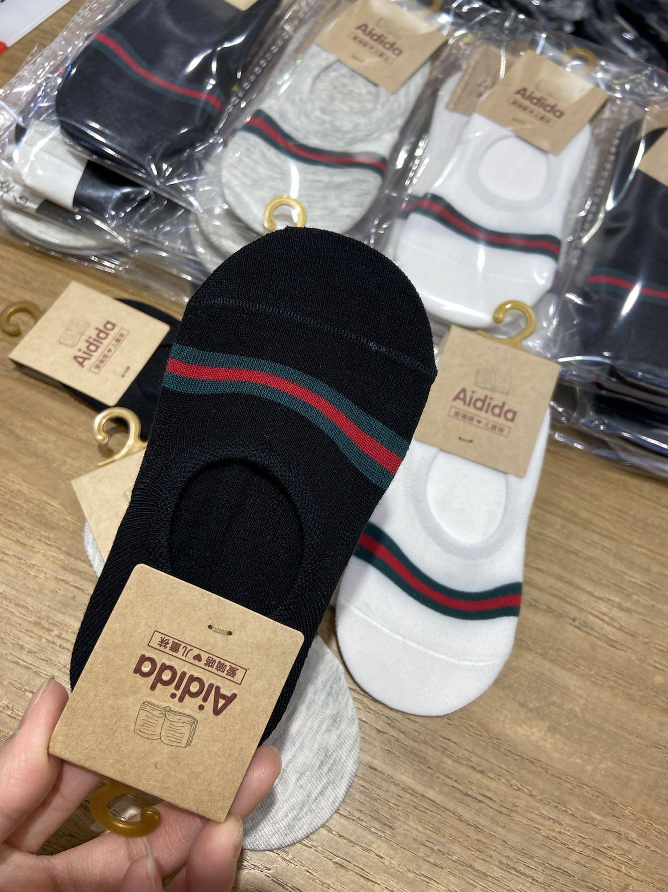 爱嘀嗒春夏男童女童可亲子 隐形袜 船袜  一组（5色各一双）,淘宝优惠券,粉丝福利购,淘宝优惠卷