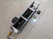 Hydro-wind power generator high-power hand crank 220V20 kilowatt speed reduction gear box can be set