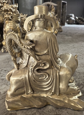 高度40公分  大号药王  纯铜   家用供奉    孙思邈  礼物礼品